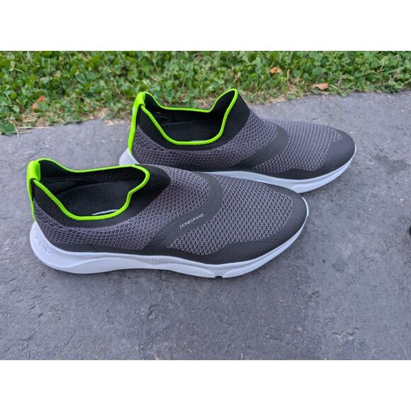 Cole Haan ZERØGRAND Radiant Slip-On Sneakers Sz 9.5 Black Knit Stretch W21296 - Picture 2 of 8